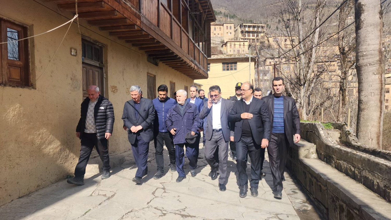 بازدید علی دارابی از ماسوله و کهنه‌ماسوله در آستانه ثبت جهانی