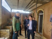 بازدید مدیرکل میراث فرهنگی ایلام از اقامتگاه بوم‌گردی در حال ساخت دره‌شهر