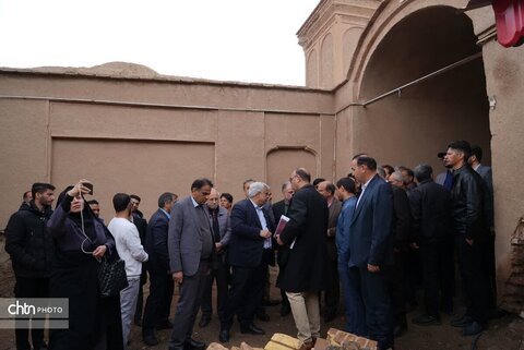 روستای ریاب، الگوی زیست پایدار در حاشیه کویر ودفراتر از یک‌مقصد گردشگری است در سفر مدیرکل ومعاونین به شهرستان  گناباد