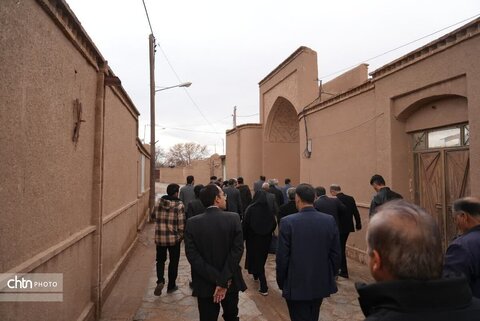 روستای ریاب، الگوی زیست پایدار در حاشیه کویر ودفراتر از یک‌مقصد گردشگری است در سفر مدیرکل ومعاونین به شهرستان  گناباد