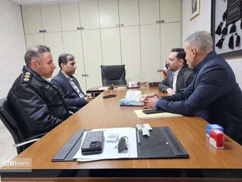 بازدید فرمانده یگان حفاظت میراث‌فرهنگی کشور از موزه‌فرش ایران