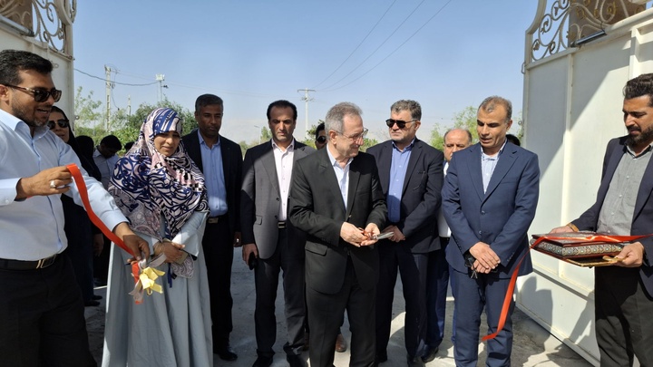 افتتاح مجتمع گردشگری در روستای سرخون بندرعباس