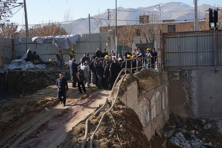 بازدید استاندار آذربایجان غربی از مراحل ساخت هتل ۵ ستاره مهاباد