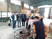 بازدید از کارگاه‌های تولیدی صنایع‌دستی شهرستان قرچک