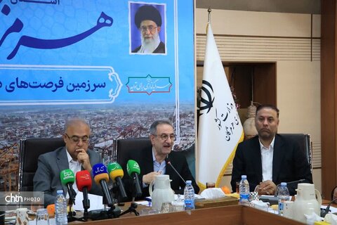 مراسم تکریم و معارفه سرپرست میراث‌فرهنگی هرمزگان