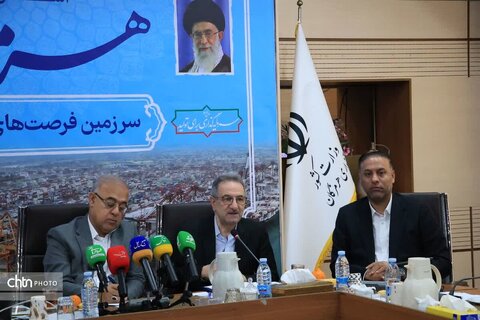 مراسم تکریم و معارفه سرپرست میراث‌فرهنگی هرمزگان