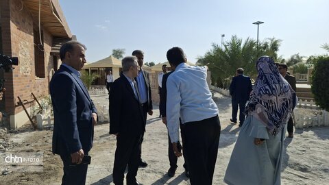 بهره برداری از مجتمع گردشگری در روستای سرخون بندرعباس