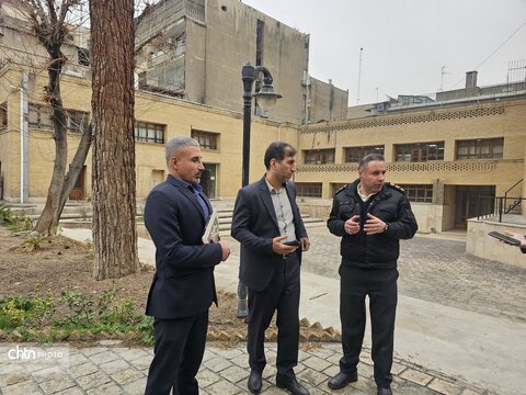 بازدید فرمانده یگان حفاظت میراث‌فرهنگی کشور از موزه‌های آبگینه و هنرهای ملی