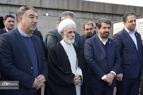 ادای احترام معاون حقوقی رئیس جمهوری به مقام ابوعلی سینا