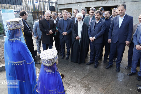 ادای احترام معاون حقوقی رئیس جمهوری به مقام ابوعلی سینا