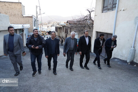 مدیرعامل صندوق توسعه و احیای بناهای تاریخی و فرهنگی از قلب تاریخی نهاوند بازدید کرد.