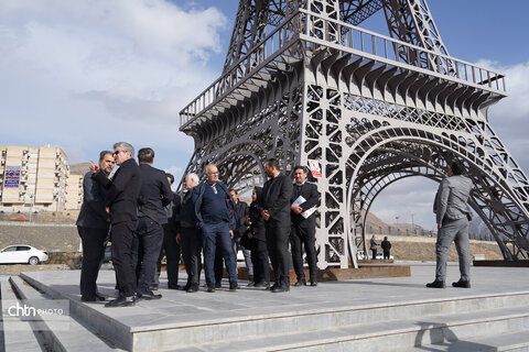 بازدید مدیرعامل صندوق توسعه و احیای بناهای تاریخی و فرهنگی از ظرفیت‌های گردشگری ملایر