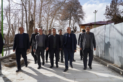 بازدید مدیرعامل صندوق توسعه و احیای بناهای تاریخی و فرهنگی از ظرفیت‌های گردشگری ملایر