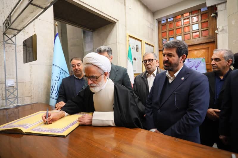 ادای احترام معاون حقوقی رئیس جمهوری به مقام ابوعلی سینا