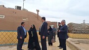 بازدید مشاور وزیر میراث‌فرهنگی از پروژه‌های زیرساختی گردشگری اشکذر