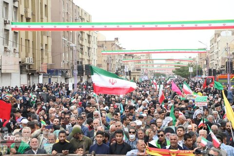 حضور حماسی خوزستانی‌ها در راهپیمایی ۲۲ بهمن/ استاندار: مردم نشان دادند منسجم هستند
