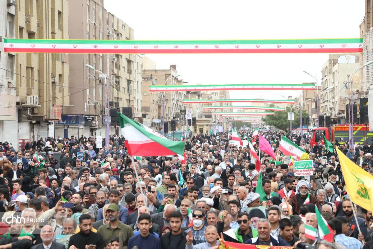 حضور حماسی خوزستانی‌ها در راهپیمایی ۲۲ بهمن/ استاندار: مردم نشان دادند منسجم هستند