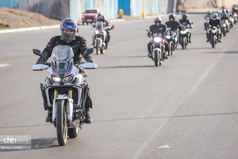 رالی تور موتورسواری فجر در مسیر تهران_لواسان