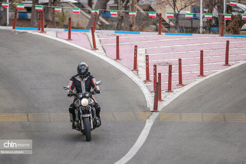 رالی تور موتورسواری فجر در مسیر تهران_لواسان