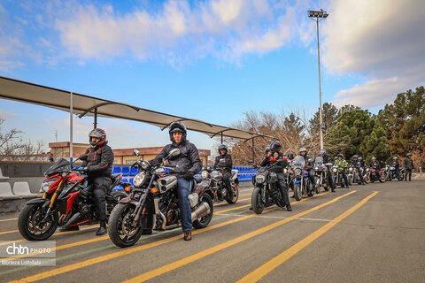 رالی تور موتورسواری فجر در مسیر تهران_لواسان