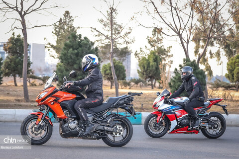 رالی تور موتورسواری فجر در مسیر تهران_لواسان