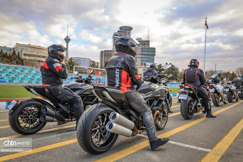 رالی تور موتورسواری فجر در مسیر تهران_لواسان