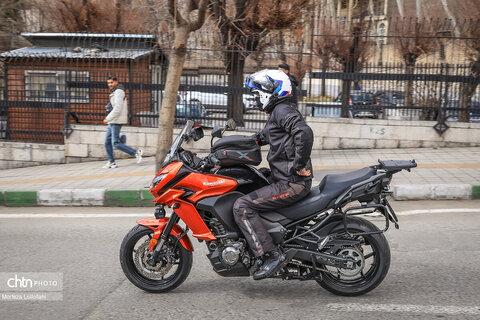 رالی تور موتورسواری فجر در مسیر تهران_لواسان