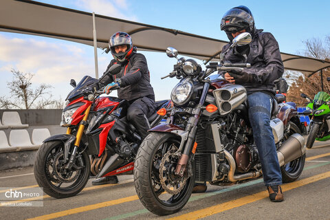 رالی تور موتورسواری فجر در مسیر تهران_لواسان