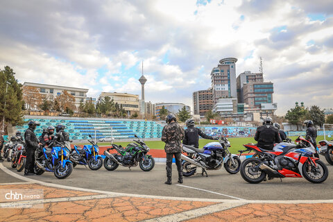 رالی تور موتورسواری فجر در مسیر تهران_لواسان