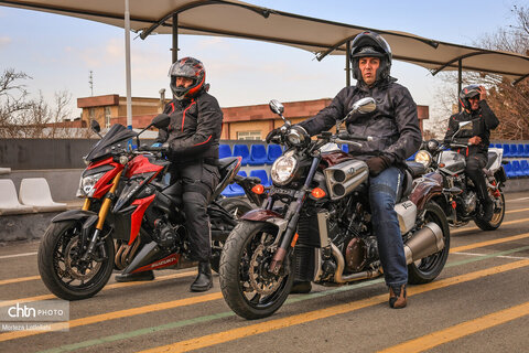 رالی تور موتورسواری فجر در مسیر تهران_لواسان