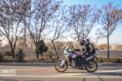 رالی تور موتورسواری فجر در مسیر تهران_لواسان