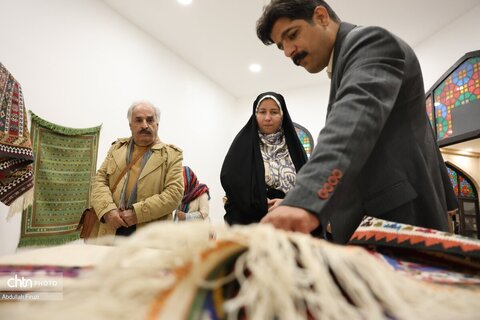 اختتامیه نمایشگاه آثار منتخب هشتمین دوره داوری مهر اصالت ملی صنایع‌دستی استان فارس 