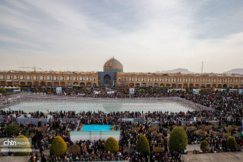 راهپیمایی یوم‌الله ۲۲ بهمن در اصفهان