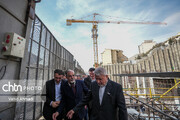 بازدید وزیر از پروژه هتل اسپیناس رویال