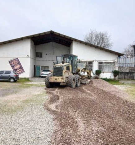 ️ آمادهسازی و تسطیح بستر بازارچه و نمایشگاه صنایعدستی چالوس