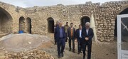 بازدید معاون اقتصادی استاندار لرستان از کاروانسرای تاریخی گوشه شهنشاه