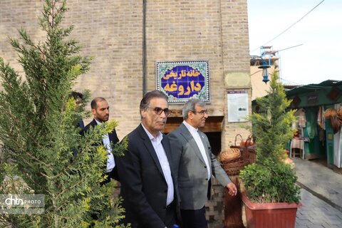 بازدید استاندار خراسان رضوی از خانه‌های تاریخی مشهد