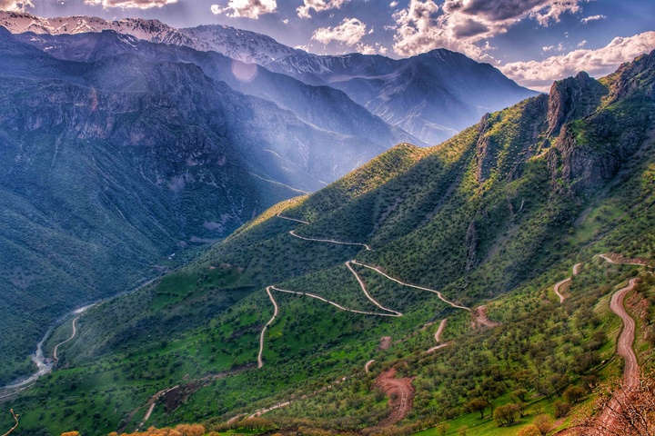 زیباترین زمین فوتبال در کردستان