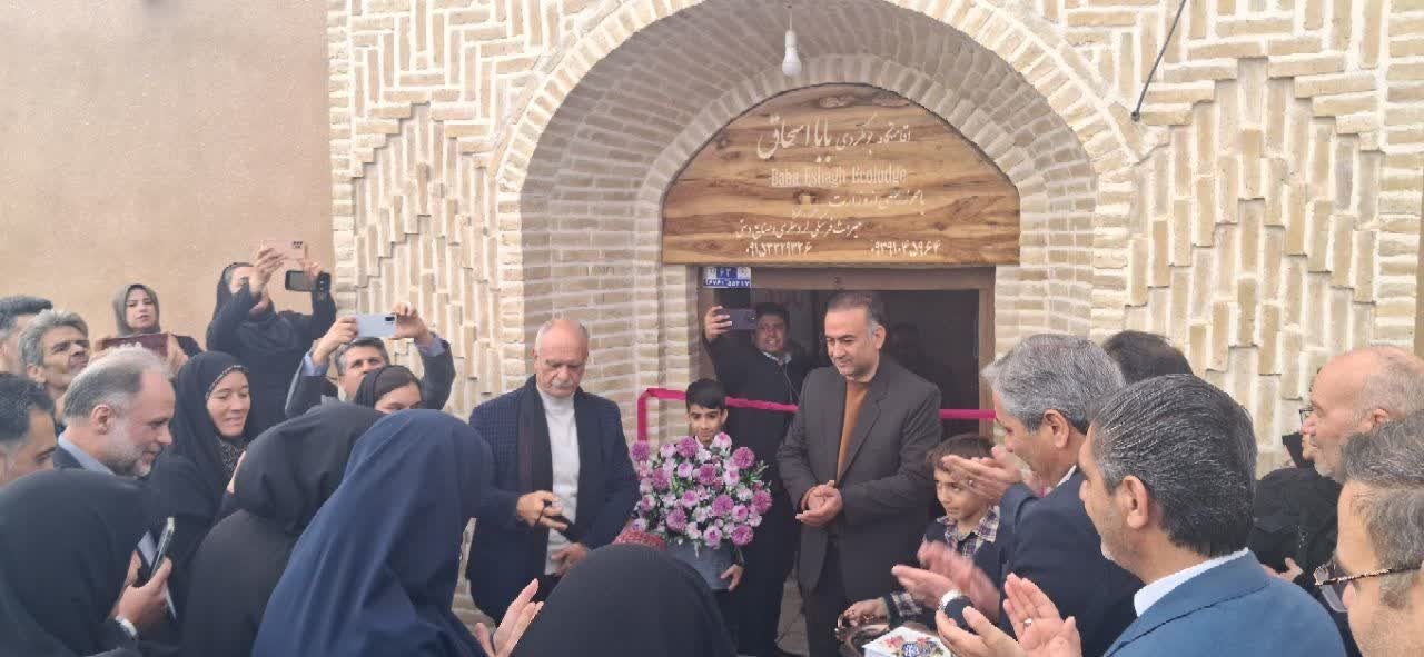 اقامتگاه بوم‌گردی بابا اسحاق کاشمر افتتاح شد