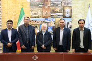 دیدار مسئولان شهری خورموج با قائم‌مقام وزیر و معاون میراث‌فرهنگی