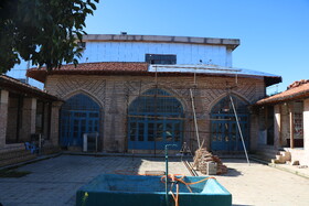 مرمت مدرسه تاریخی حائری بابل