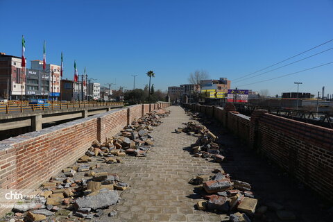 مرمت پل تاریخی محمدحسن‌خان بابل