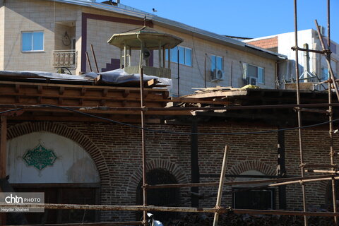 مرمت مسجد تاریخی محدثین بابل