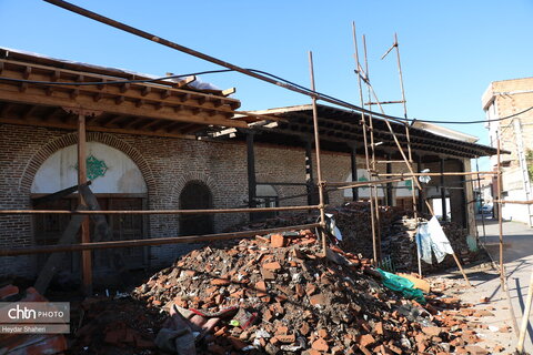 مرمت مسجد تاریخی محدثین بابل