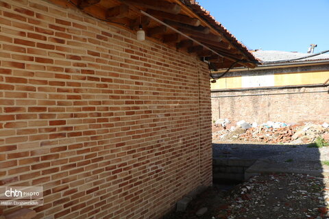 مرمت مدرسه تاریخی حائری بابل