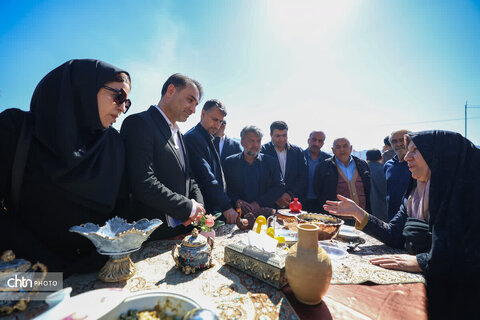 جشنواره چهل آش شهر تاریخی طاد.در اصفهان