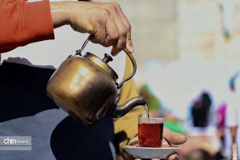 جشنواره چهل آش شهر تاریخی طاد.در اصفهان