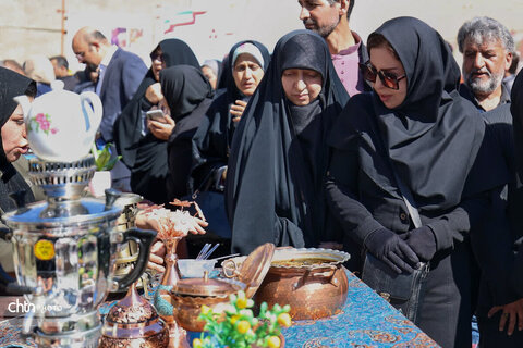 جشنواره چهل آش شهر تاریخی طاد.در اصفهان