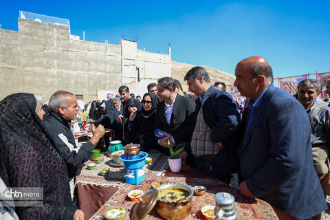 جشنواره چهل آش شهر تاریخی طاد.در اصفهان