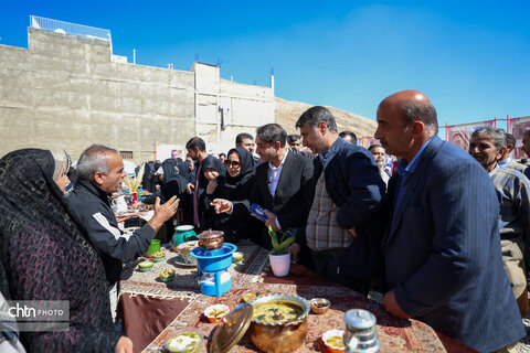 جشنواره چهل آش شهر تاریخی طاد.در اصفهان